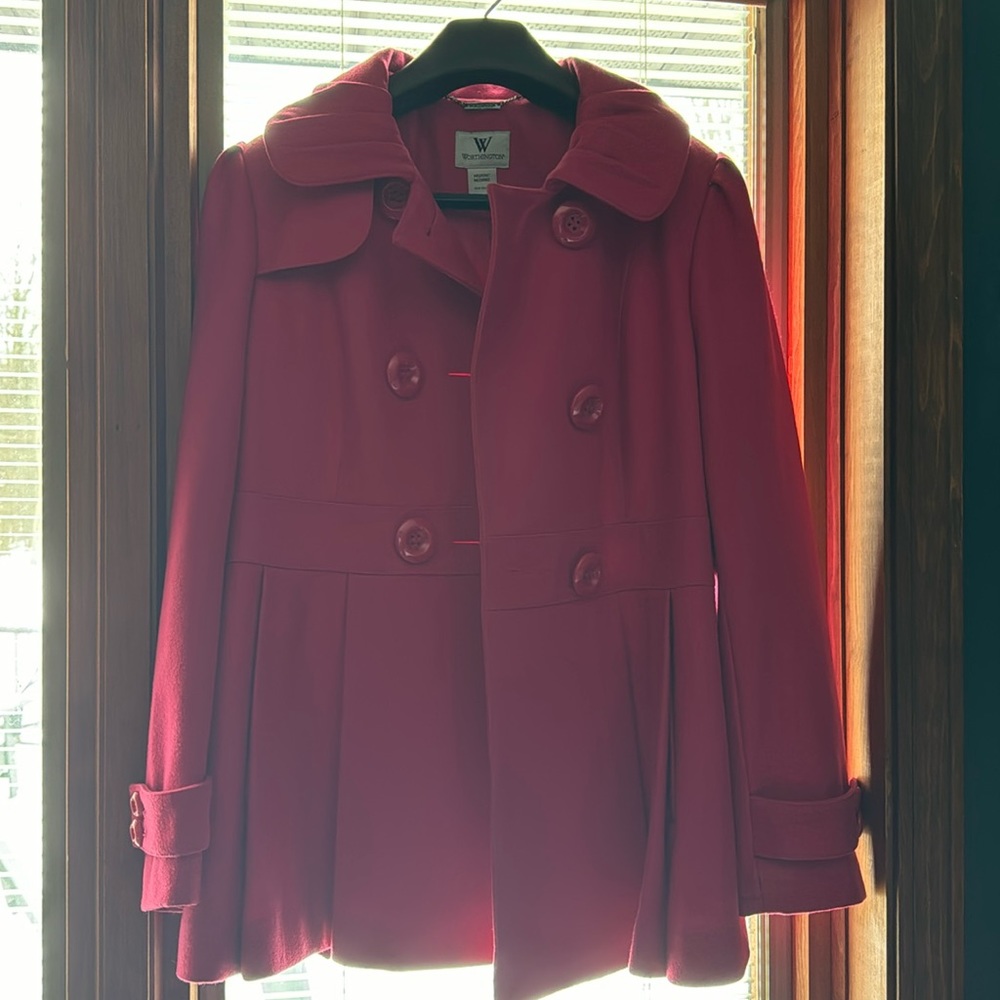 Pink Worthington coat